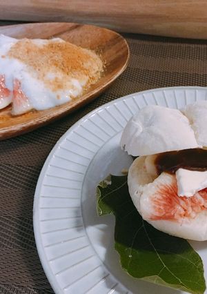 簡単いちじくサンドとヨーグルトデザート-レシピのメイン写真