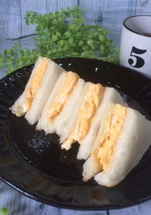 関西！喫茶店！たまごサンドイッチ-レシピのメイン写真