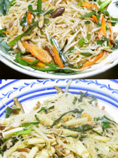 冷蔵庫の残り物でサッと作る炒めビーフン-レシピのメイン写真