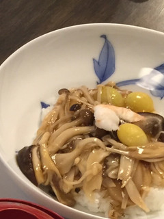茸とろご飯-レシピのメイン写真
