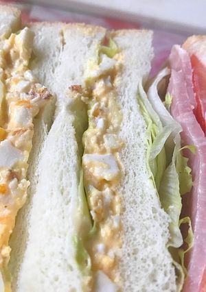 すぐ作れる卵サンドイッチ-レシピのメイン写真