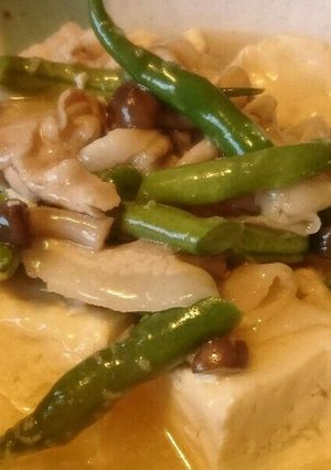 豚ゆで汁で♪優しい豆腐塩あんかけ♪-レシピのメイン写真