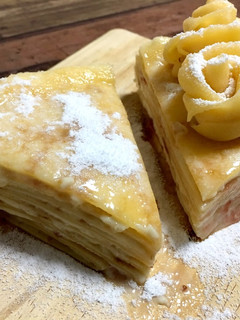レアチーズケーキ風ミルクレープ-レシピのメイン写真