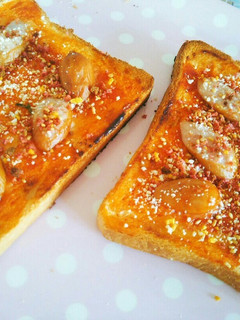 すきやきのフリカケでトースト♪♪-レシピのメイン写真