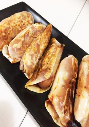 こどもも大好き！餃子ドック♡おつまみ-レシピのメイン写真