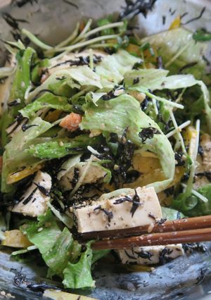 ひじきと豆腐のマヨポンサラダ-レシピのメイン写真