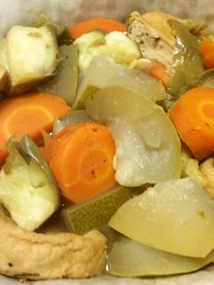 がんもどき、冬瓜、人参、茄子の煮物-レシピのメイン写真