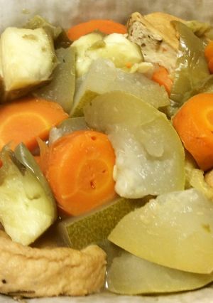 がんもどき、冬瓜、人参、茄子の煮物-レシピのメイン写真