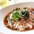 休日の昼食に。サバ缶そうめん