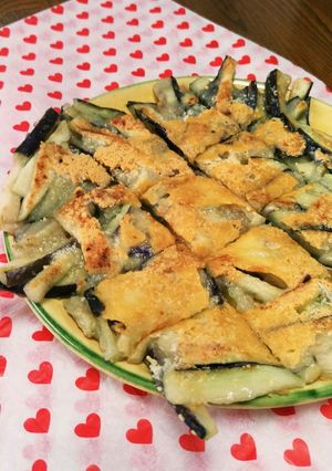 茄子＆とろけるチーズのチヂミ-レシピのメイン写真