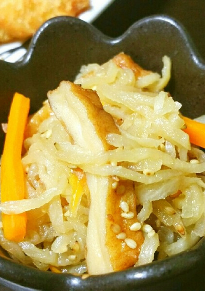 簡単！薩摩揚げと切り干し大根のさっぱり煮-レシピのメイン写真