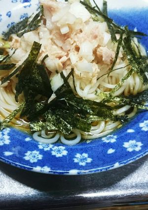 さっぱり☆オニオンツナひやむぎ-レシピのメイン写真