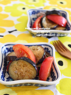 常備菜に♡なすとトマトのバルサミコマリネ-レシピのメイン写真