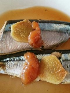 さんまの梅煮-レシピのメイン写真