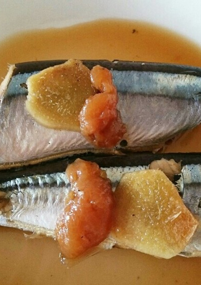さんまの梅煮-レシピのメイン写真