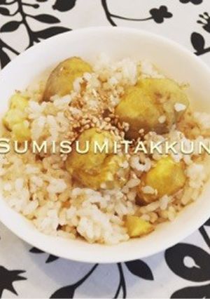 行楽に♪出汁の黄金比率☆栗ご飯-レシピのメイン写真