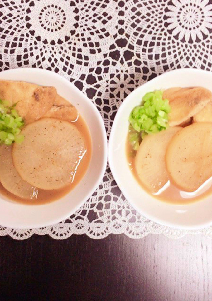 大根と油揚げの煮物♡-レシピのメイン写真