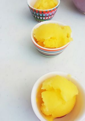 パイナップルのシャーベット-レシピのメイン写真