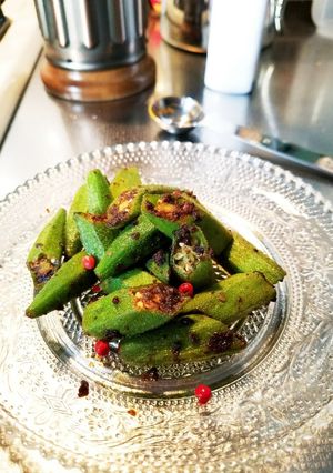 材料4つ！簡単！カレー味のオクラのソテー-レシピのメイン写真