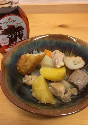 鶏もも肉と根菜の煮物-レシピのメイン写真