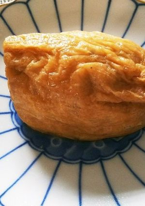 【覚書】甘くないお稲荷さん-レシピのメイン写真
