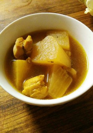 切って煮るだけ!カレー大根-レシピのメイン写真