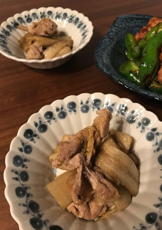 ごぼうと豚肉の山椒きんぴら-レシピのメイン写真