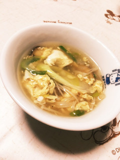 きのこたっぷり!トロトロ中華スープ-レシピのメイン写真