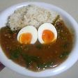 サッと簡単!ほうれん草と豚挽き肉のカレー