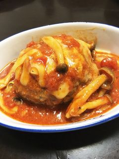 煮込みハンバーグ トマト缶で簡単-レシピのメイン写真