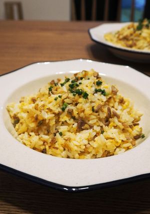 ザーサイとひき肉のチャーハン。-レシピのメイン写真