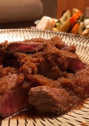 お安いステーキ肉を美味しく食べる方法-レシピのメイン写真