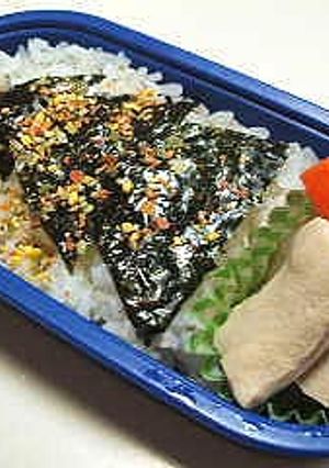 簡単クリスマスツリー海苔弁当☆-レシピのメイン写真
