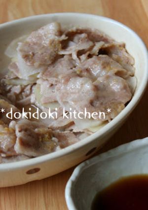 レンジで簡単♡豚バラでミルフィーユ-レシピのメイン写真