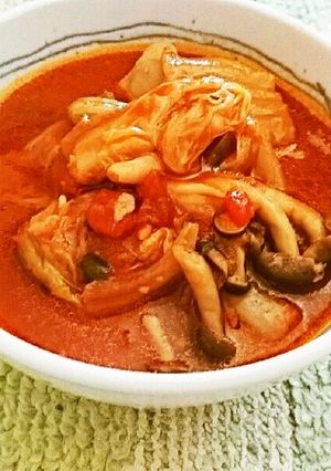 鶏もも肉と白菜のトマト煮-レシピのメイン写真