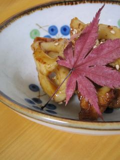 わさび風味のちくわの照り焼き-レシピのメイン写真
