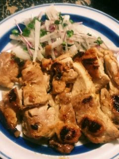 塗って焼くだけ☆鶏もも肉の味噌焼き-レシピのメイン写真