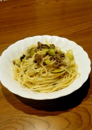 食欲ない時にぴったり　さっぱりパスタ-レシピのメイン写真