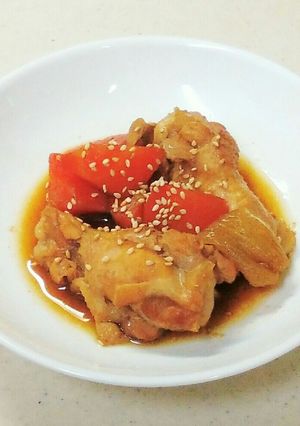 手羽元の中華風甘辛煮-レシピのメイン写真
