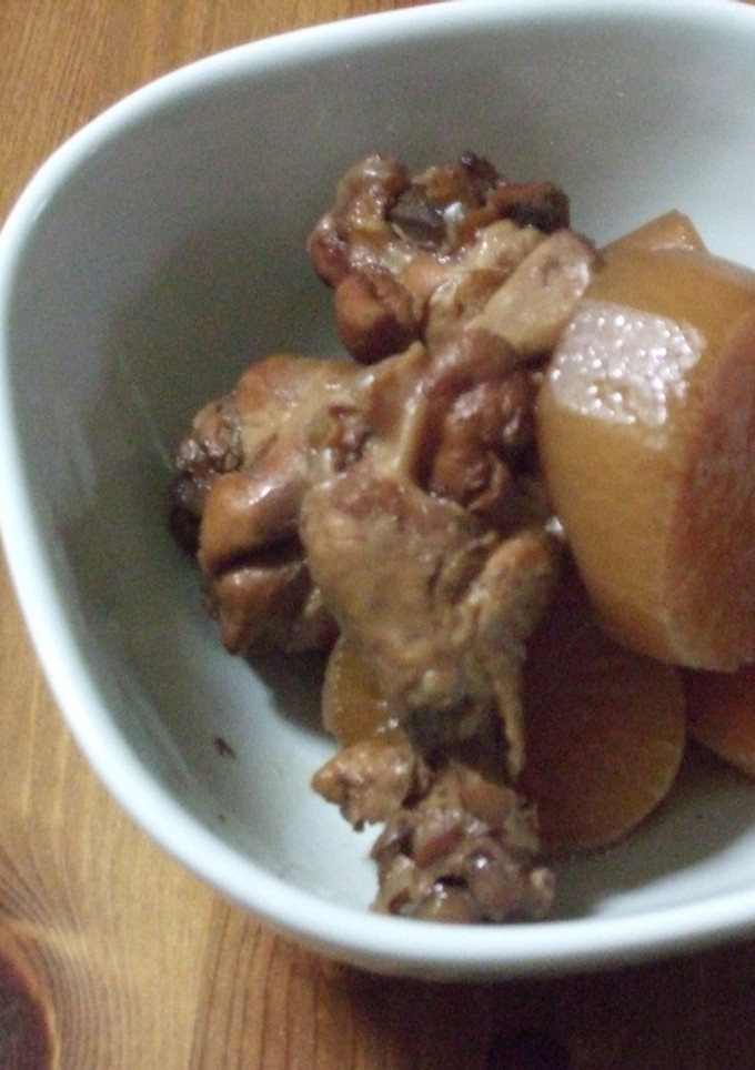 黒酢でさっぱり大根と鶏肉の煮物-レシピのメイン写真