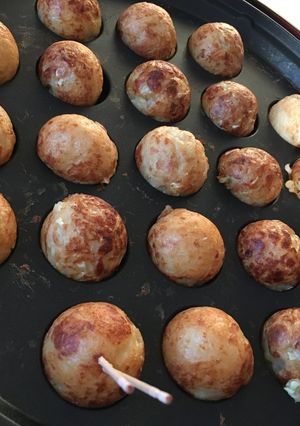 小麦粉でたこ焼き-レシピのメイン写真