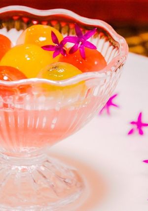 華やかに✨簡単!フルーツのカラフル寒天-レシピのメイン写真