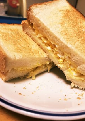 超簡単!エッグチーズトースト-レシピのメイン写真