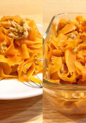 ツナ缶とにんじんの酢きんぴら-レシピのメイン写真