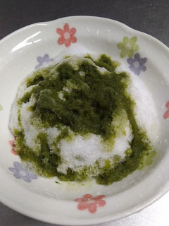 糖質オフ✨かき氷の手作り抹茶シロップ♪-レシピのメイン写真