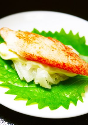 糖質オフ！カニかまマヨ☆シャリ野菜寿司風-レシピのメイン写真
