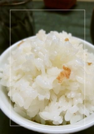 ほんのりごま風味 梅炊き込みごはん-レシピのメイン写真