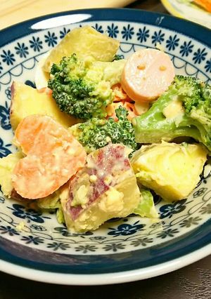 ブロッコリーとさつまいものサラダ-レシピのメイン写真