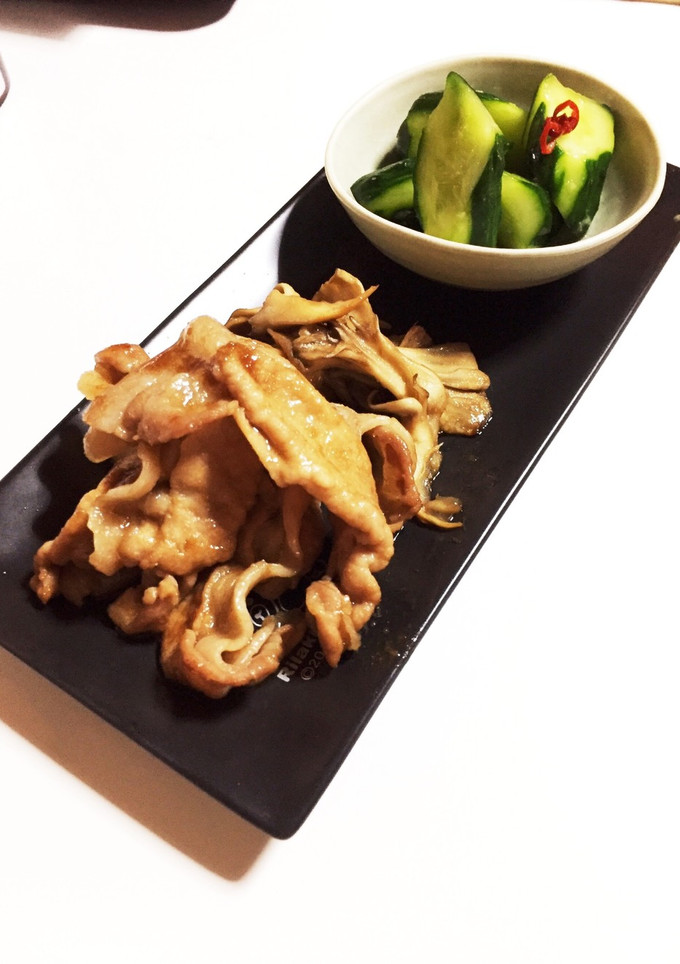 舞茸と豚の生姜焼き-レシピのメイン写真