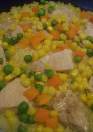 フライパン一つで♪カレーピラフ-レシピのメイン写真